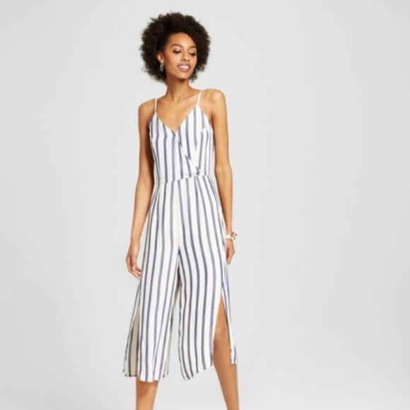 Xhilaration Pants - Stripe Jumpsuit